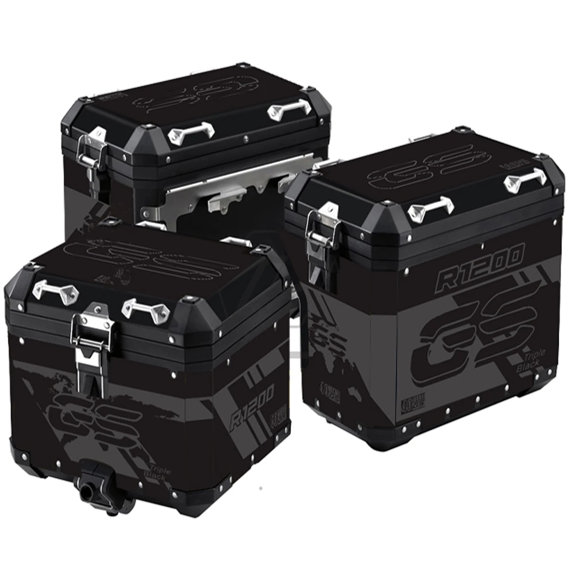 Pegatina de caja de aluminio para motocicleta, pegatina para BMW Panniers 40 GS R1250GS R1200GS R1200 R1250 GS Triple Black Adventure 2019-2023