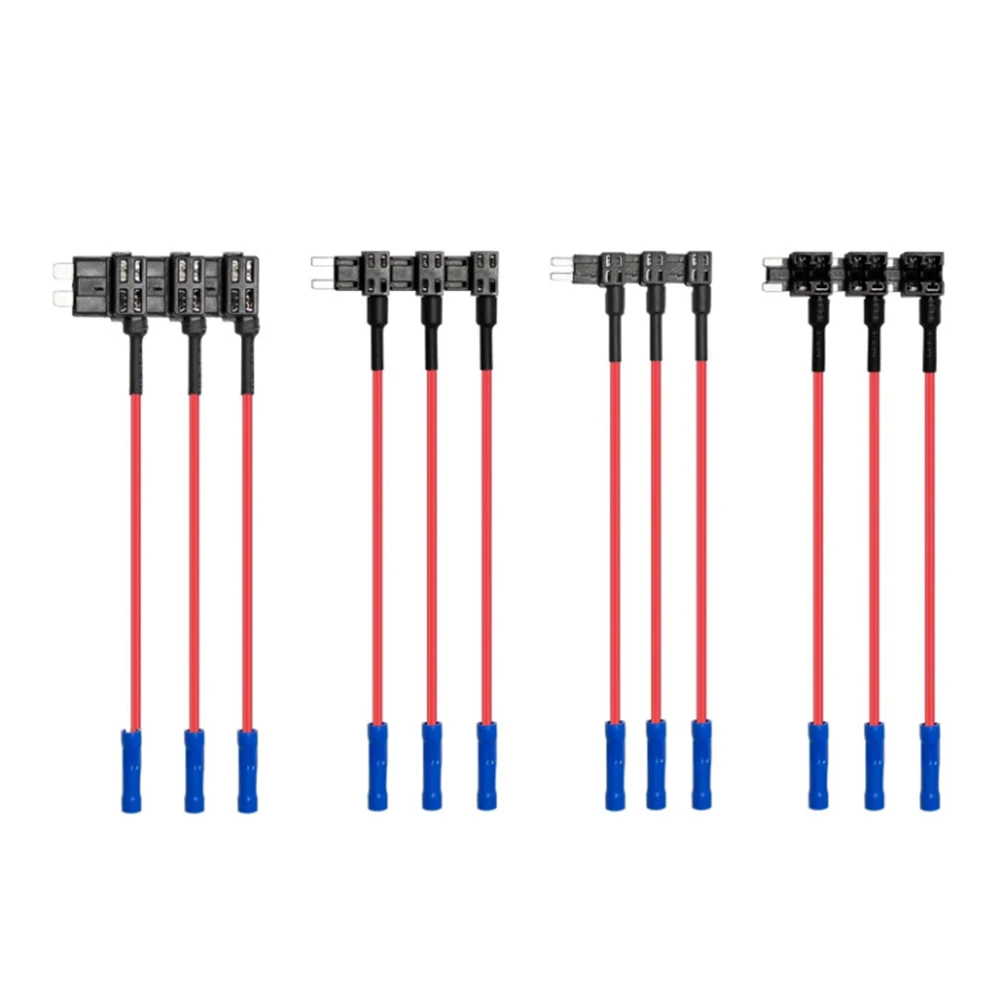

Automotive Fuse Kit Circuit Adapter 5A 15A 20A Fuses Included Compatible With Most Cars High Universality Fitment