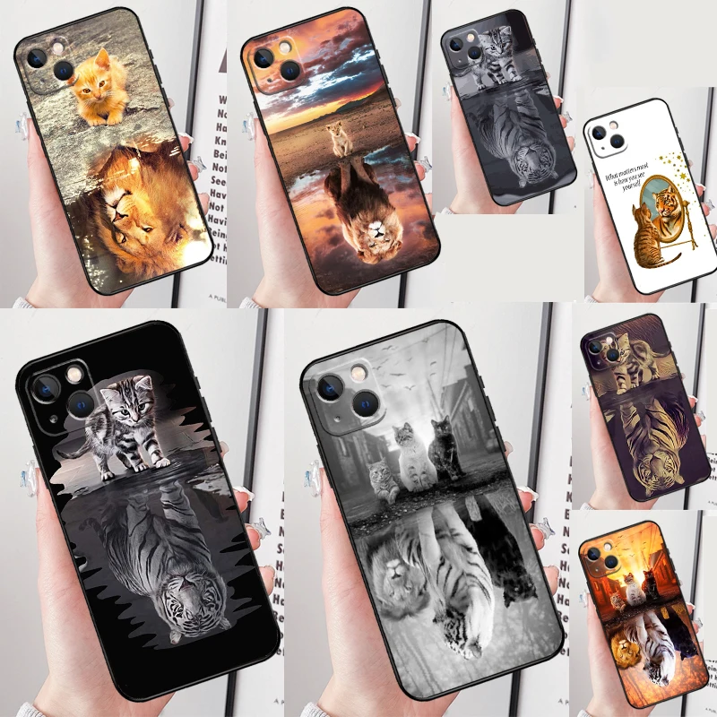 Cat Is Tiger Reflec… - image