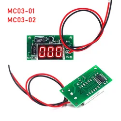 3-Bit Red Digital Tube Display Trigger Counter Module Accumulator 0.36 inch Power-ON Counter Module 4-7V 7-16V 15-26V