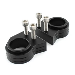 Motorcycle Handlebar Riser For Kawasaki ZZR-400 ZZR-600 1990-2008 Black Aluminum Spacer Clamp HANDLE BAR Lifting 20MM ZZR 600