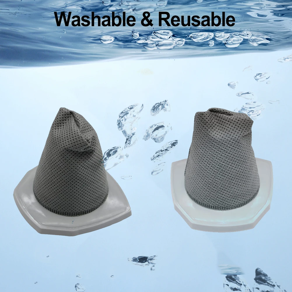 2/6 pçs filtro de aspirador de pó para vara aspirador nes215a nes210 n0101 & n0102 filtro acessórios aspirador de pó