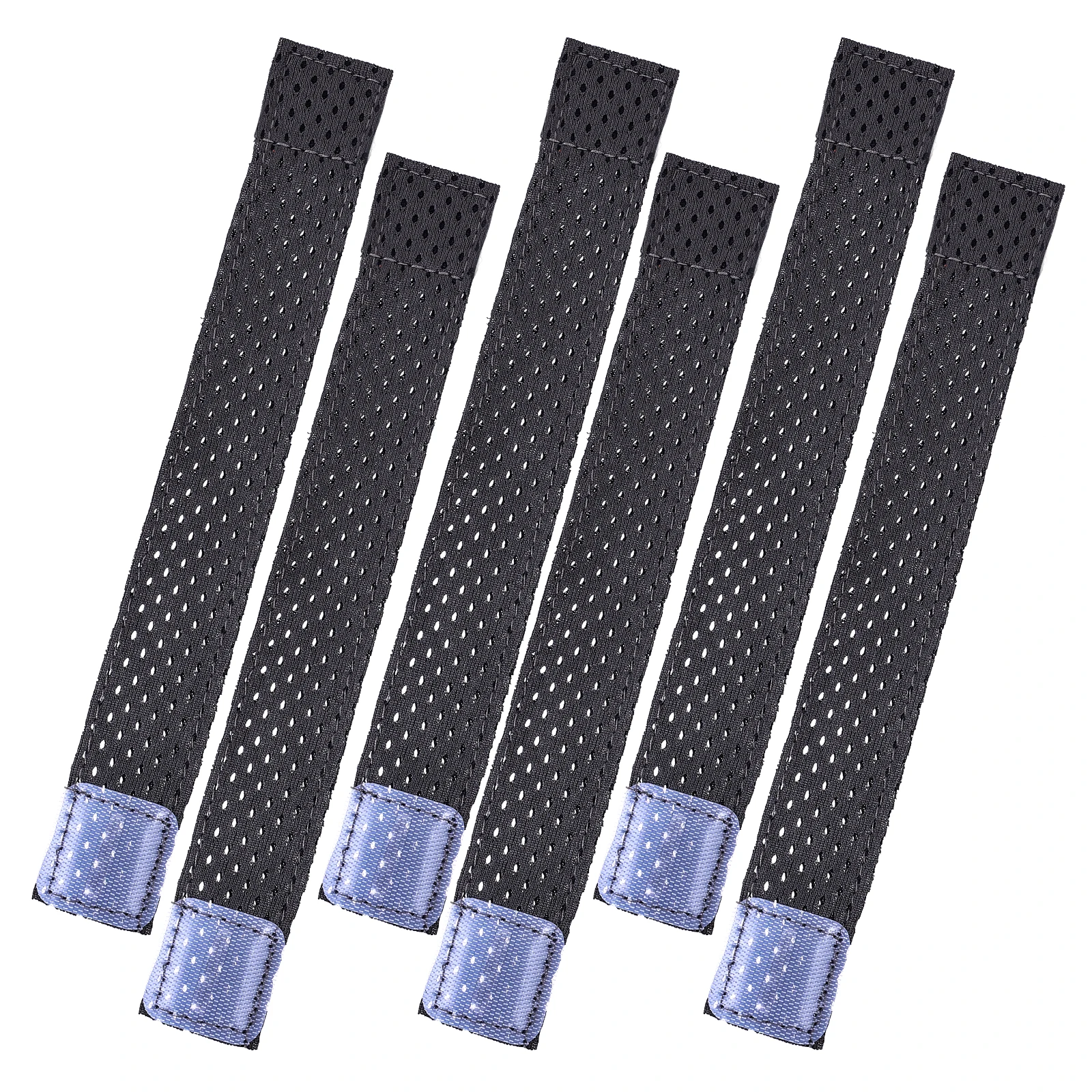 

6Pcs Elastic Sleeve Holders Self-Adhesive Strips for Women Sports Wear Reusable Anti-Skid Design Sleeve Holders