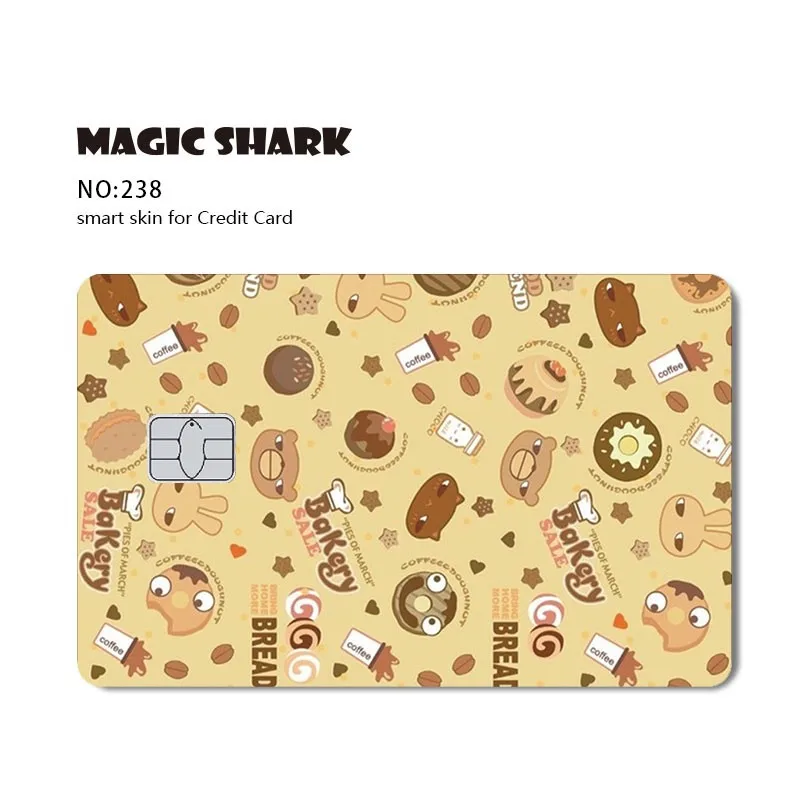 Hot Sale Attacking Giant Snake Cartoon Matte Credit Card Debit Card Sticker Film Skin Case Tape Large Small Chip