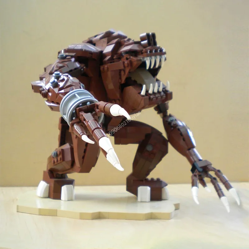 

1037pcs Building Blocks MOC Monster Movie UCS Rancor Base Model Assembled DIY Creative Toys Kids Christmas Birthday Gifts