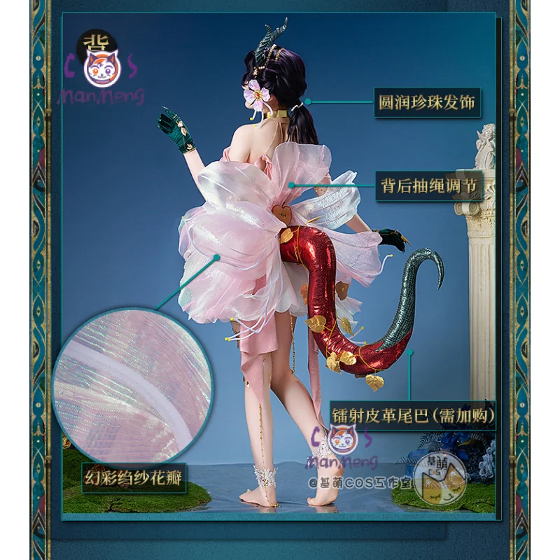 أنجو نالا لعبة عكس: 1999 بدلة نسائية جديدة أنيمي فستان جميل أنيق زي تنكري لحفلات الهالوين كرنفال #1