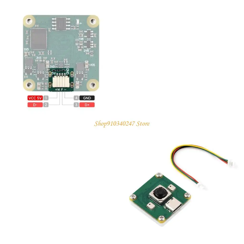 

Q22A 12MP USB Camera Integrated Microphone Not Distortion Lens for Live Streaming