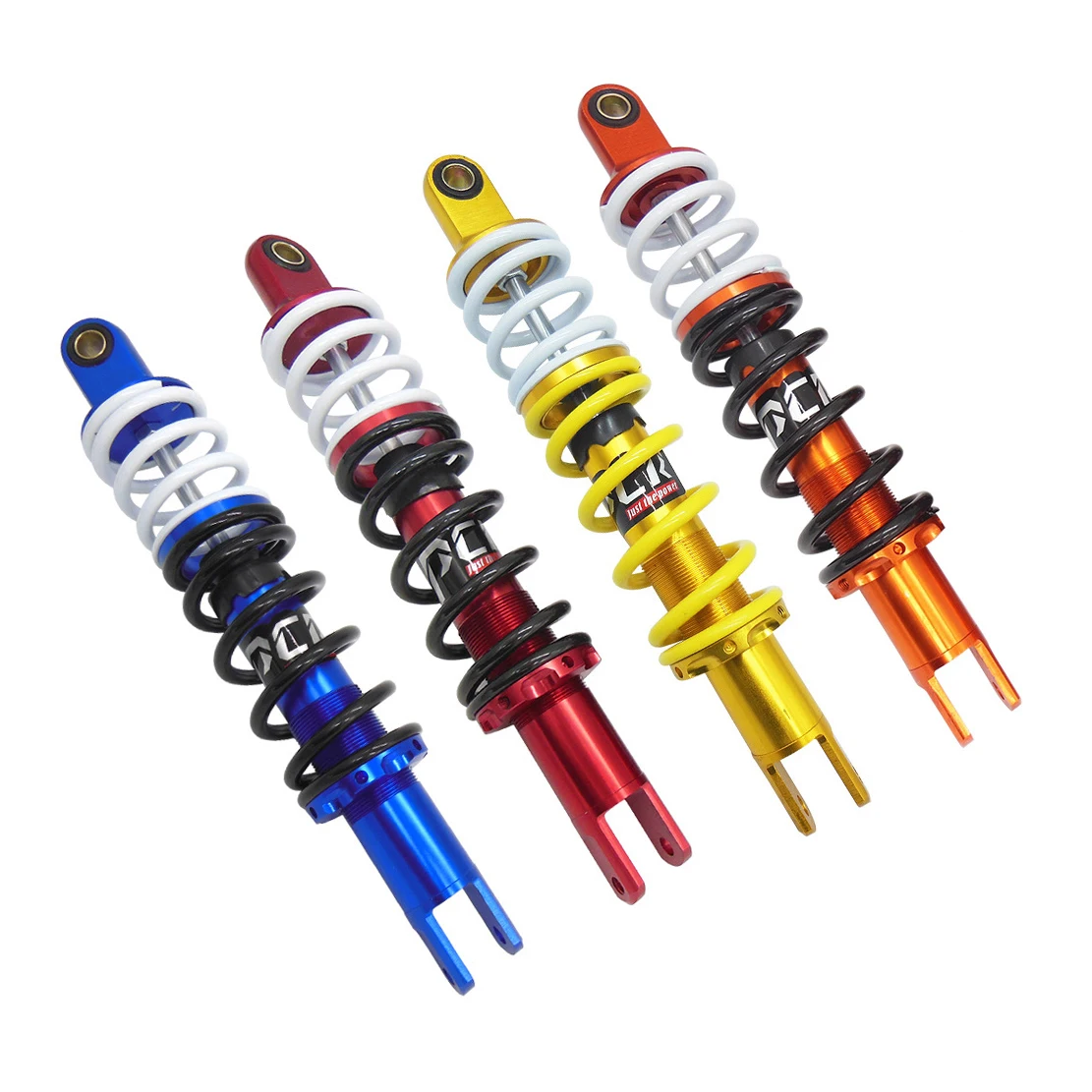 280mm 320mm Hydraulic Oil Damper Motorcycle Rear Shock Suspension Rebound Fork Struts Damping Shock Absorbers double Spring