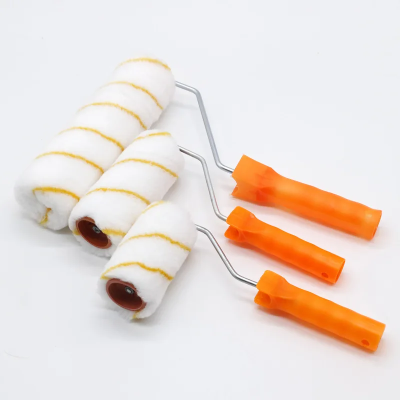 Валиковая щетка с тонкой щетиной, валик без мертвого угла, валик для латексной краски, валик для термоплавкого валика