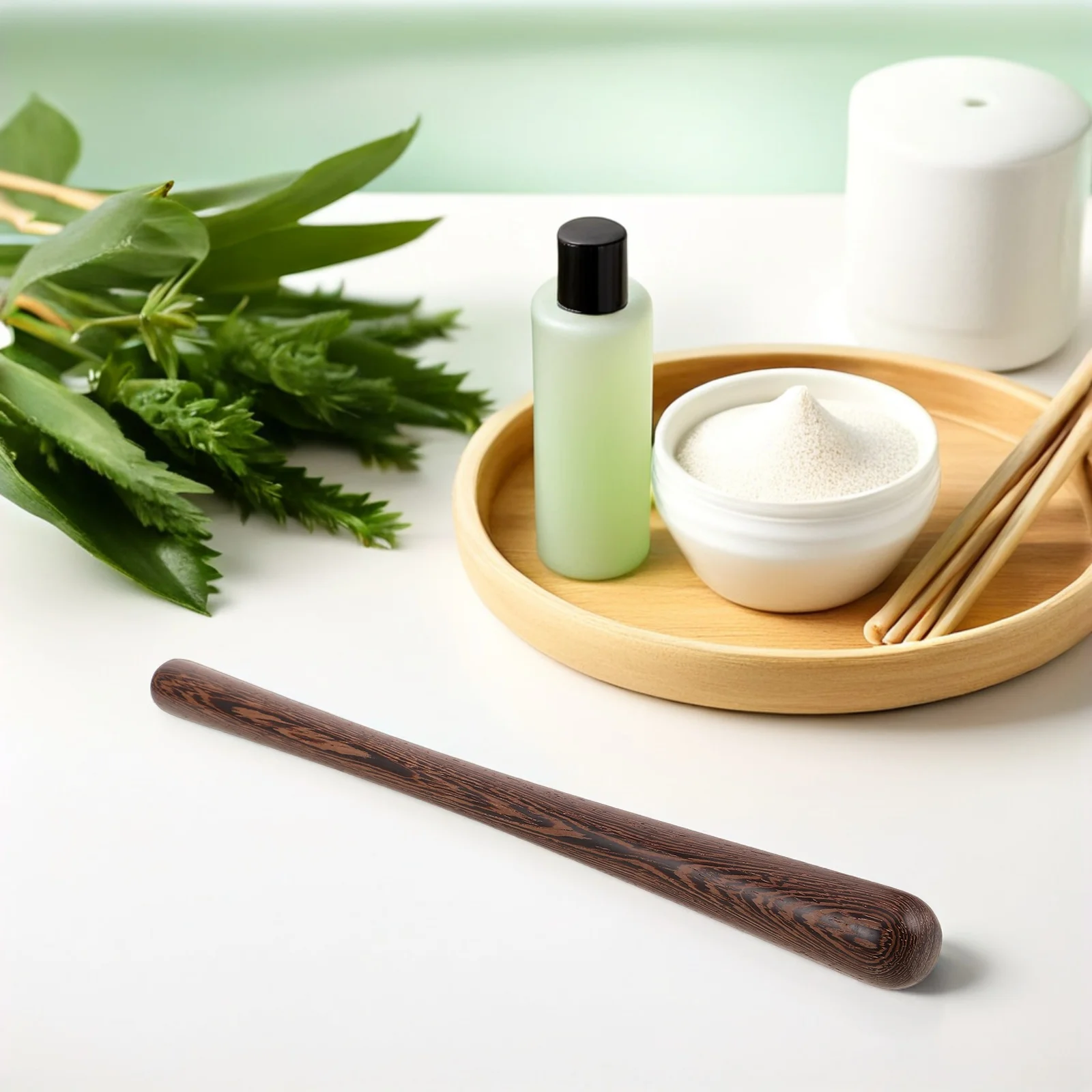 عصا تدليك خشبية محمولة باليد لعضلات الساقين الظهر أداة تخفيف العضلات من ميريديان مشغل الأنسجة العميقة