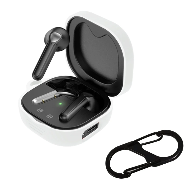 Силиконовый защитный чехол для корпуса, моющийся чехол для SoundPEATS Trueair2/2+, противоударные водонепроницаемые наушники для