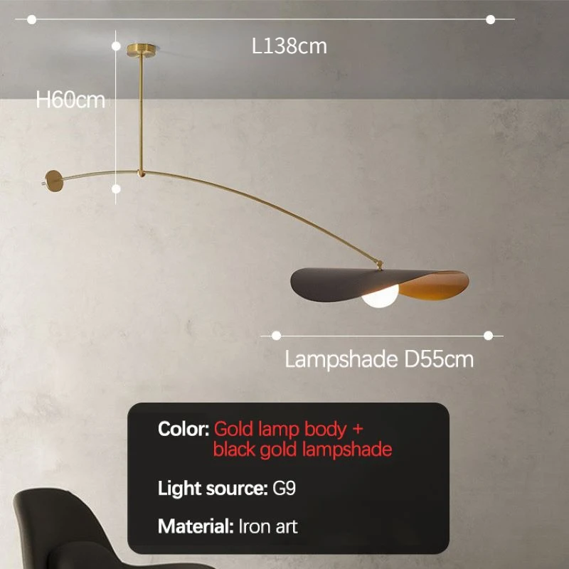 Imagem -06 - Sandyha Nordic Simples Longo Braço Chandelier Ângulo Ajustável Led Pingente Lâmpada Luz para Jantar Sala de Estar Iluminação Interior