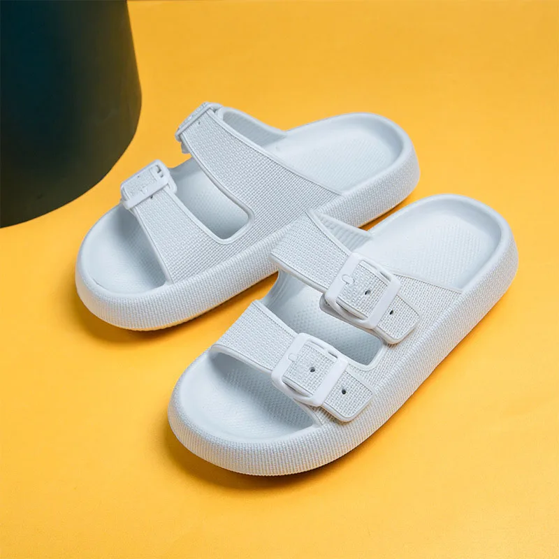 Breathable Beach Sandals Summer Slippers Women Casual Slip on Flip Flops Shoes Home Shoes Men Summer Slipper Platform Y