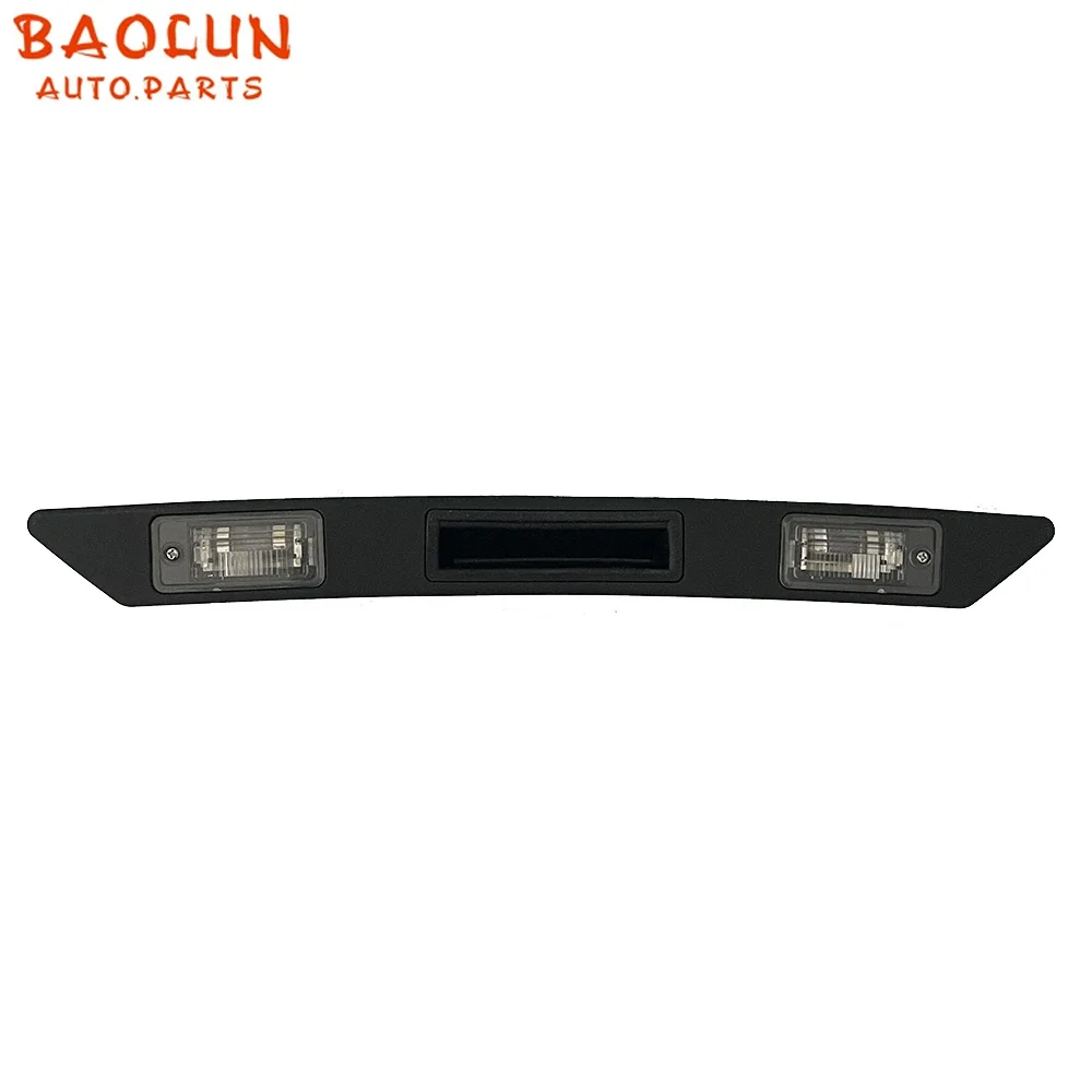 BAOLUN  8P48275743FZ Car Accessories Trunk Grip License Plate Light Trim Assembly  For Audi A3 A4 A6 Q7 RS3 S4