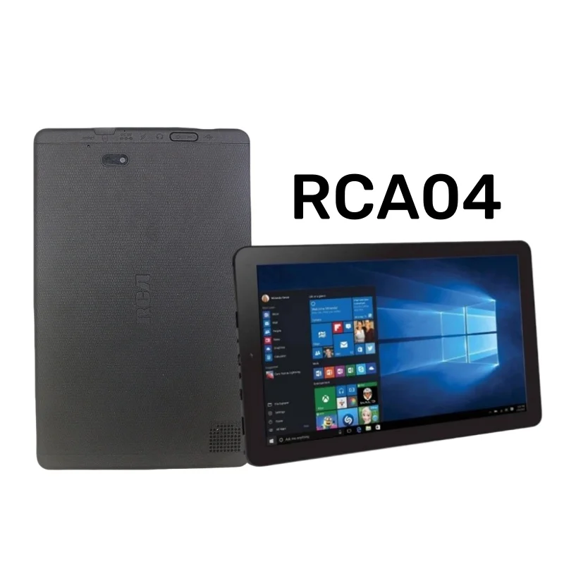 مبيعات 10.1 بوصة RCA مع لوحة مفاتيح 2in1 PC 2GRAM + 32GROM Windows 10 Home Dual Camera 6000mAh 1280*800 IPS Screen