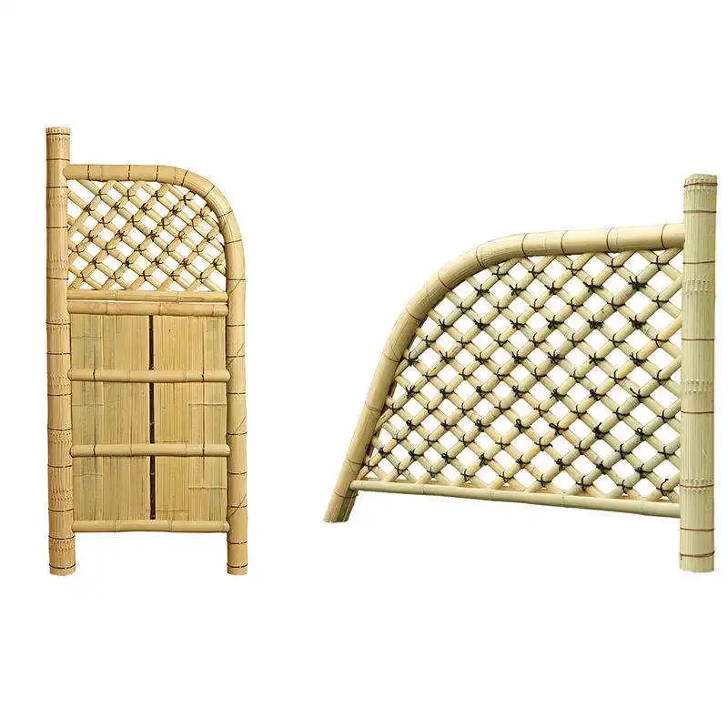 House Wall Designs Outdoor Bamboo Fenc Garden Fence Protection Bamboo Door Natural Decorative