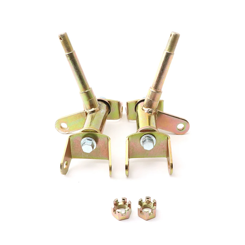 

a pair 15mm Front Steering Strut Knuckle Spindle For DIY 49cc 50cc 70cc 90cc 110cc 125CC ATV Go Kart UTV Buggy Quad Bike Parts