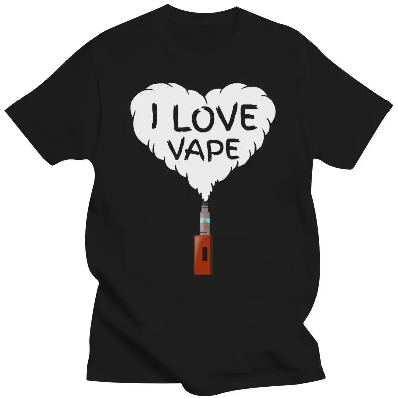 Mens Clothing Tops T Shirt Men Vapers Vaper Vape Vaping E Cigarette Smoking Fashion White Geek Cotton Male Tshirt XXX