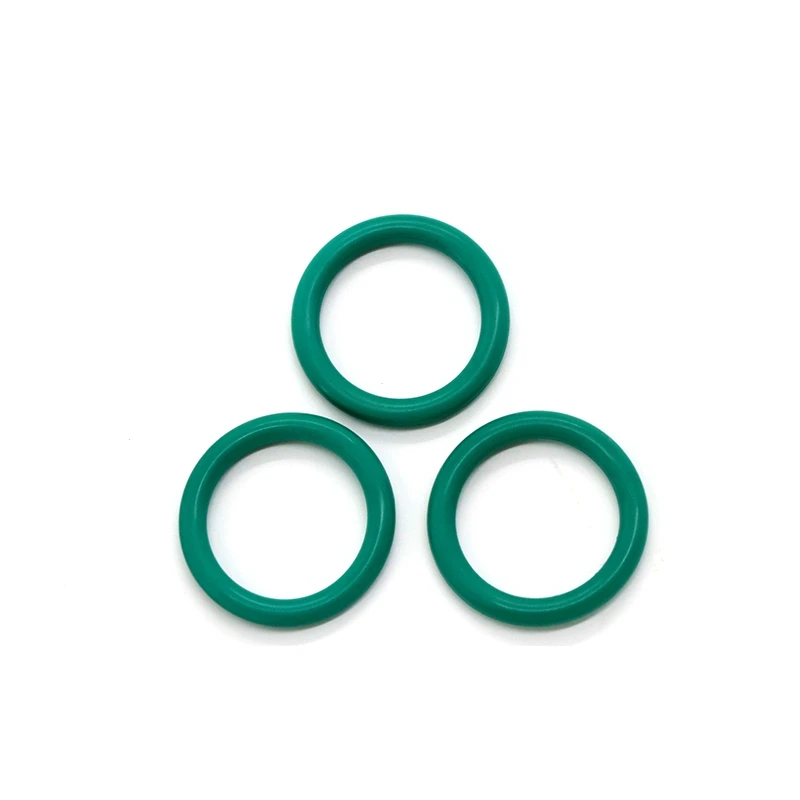 FKM Green Fluorine Rubber O-Ring OD8-70mm Thickness CS2.4/3.1/3.5mm O-Rings Sealing Gasket Oil Resistant Acid & Alkali Resistant image 3