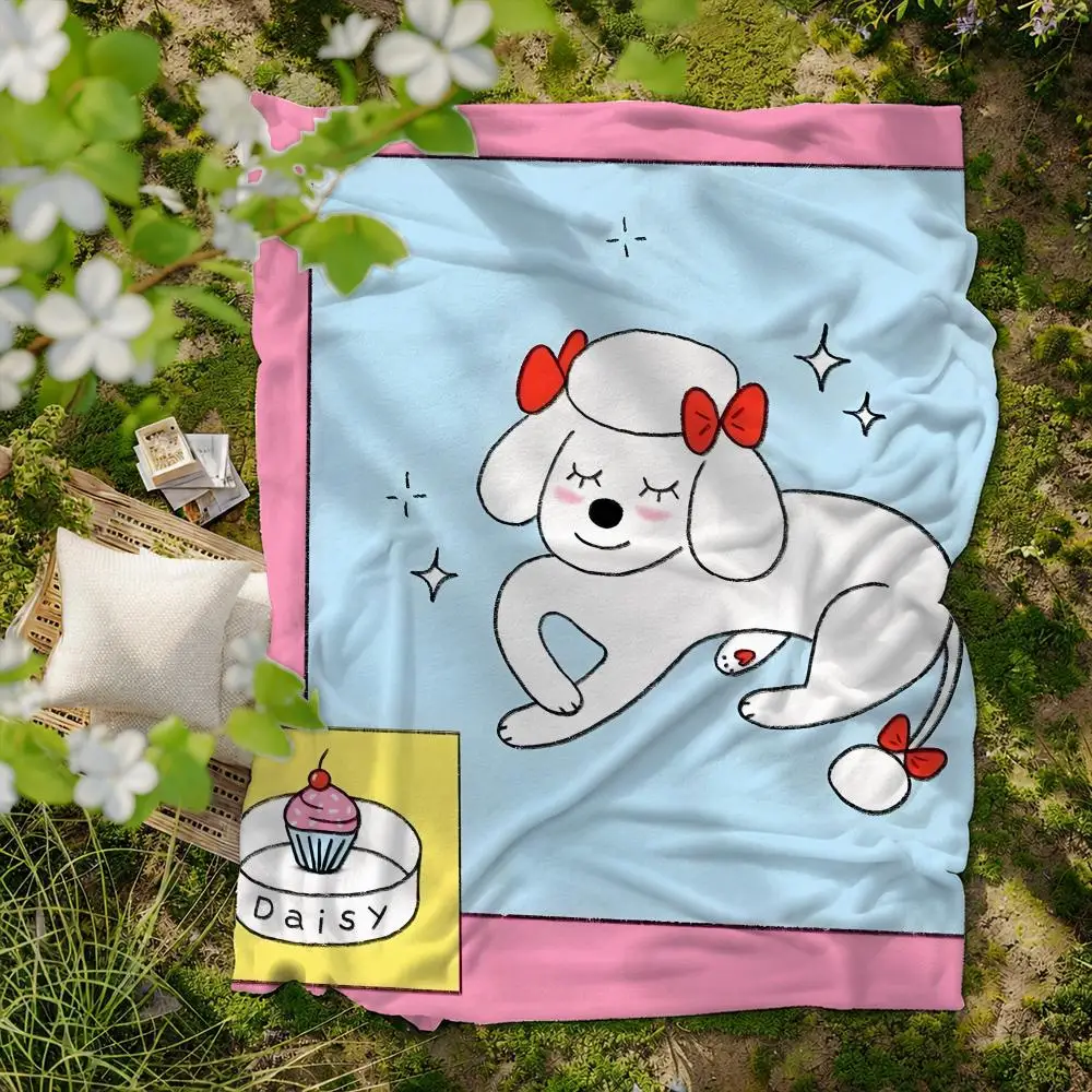 artist K-Karen Y-Yoojin Throw Soft Flannel Blanket for Bed Bedroom Sofa Picnic Throw Skin-friendly Breathable Gift Cover