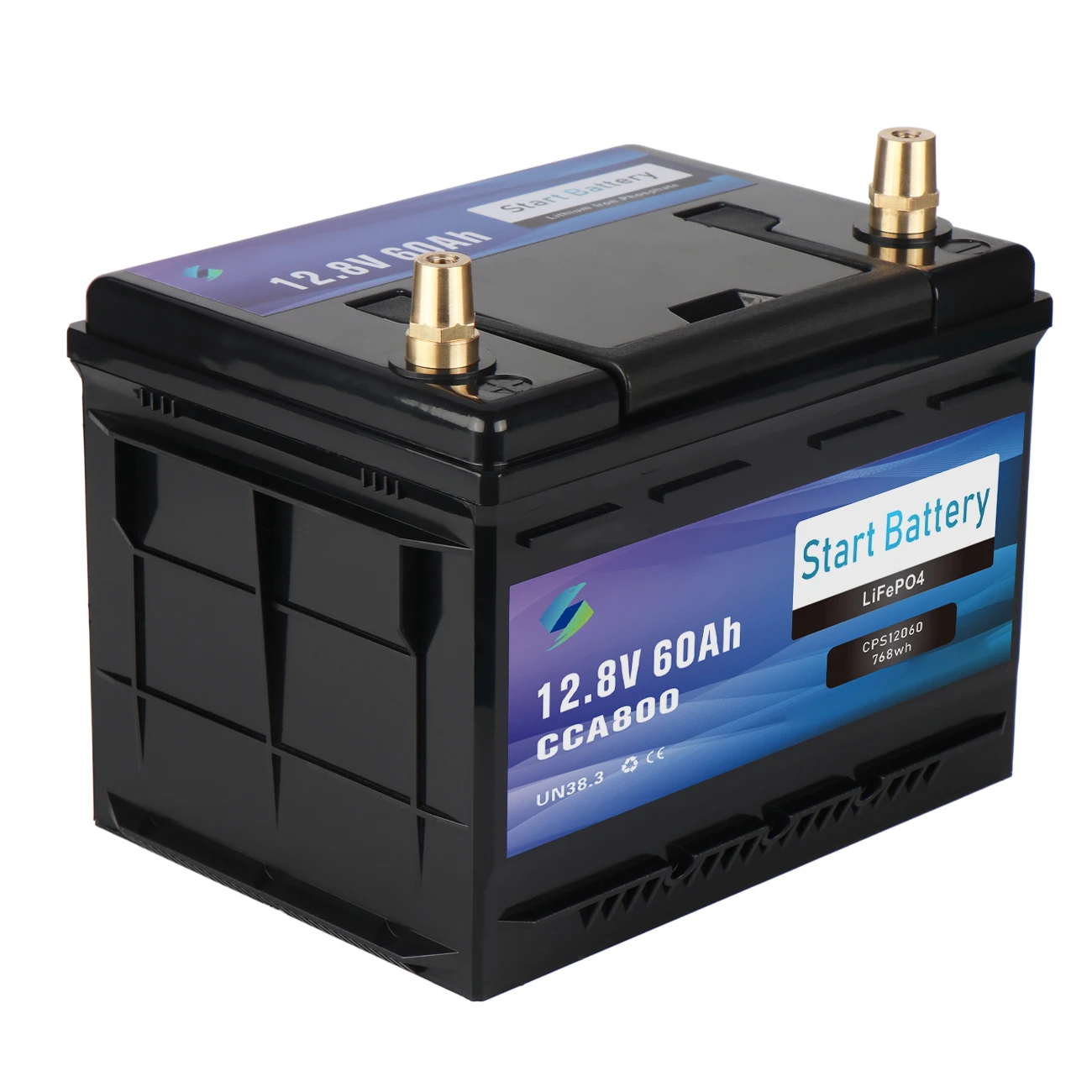 

Customized Car Marine Starter Cranking LiFepO4 12v 60ah Car Battery