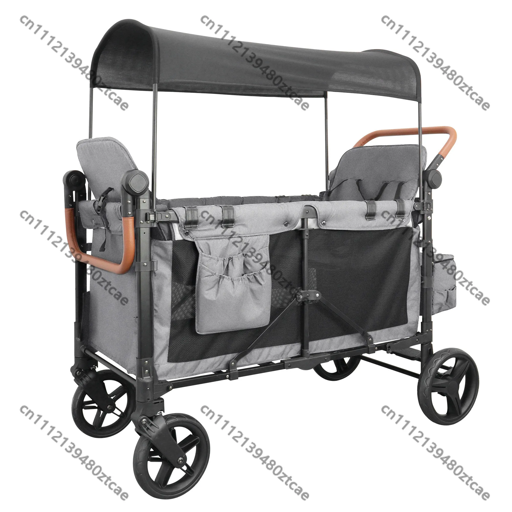 İkiz Bebek Arabası Dört Çocukl - Kids Outdoor Wagon incelemesi ve fiyatı