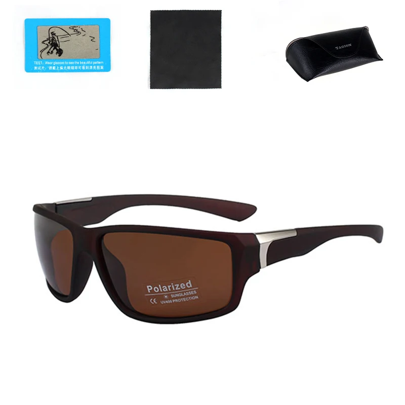 New Style Polarized Sunglasses Men Fashion Unisex Sports Business Black Sun Glasses Sun Protection UV400 Driving Sunshade Men