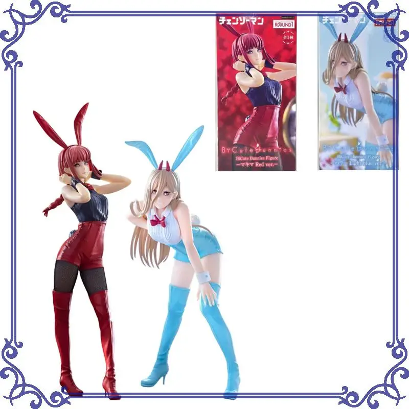 

В наличии оригинальная фигурка SEGA Chainsaw Man BiCute Bunnies Power Light Blue Color ver. ПВХ Фигурка Модель Аниме Натуральная игрушка в штучной упаковке