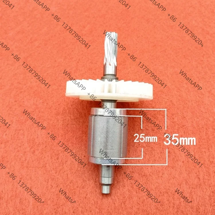 7‑Teeth Rotor Motor Accessories For Brushless Rechargeable Lithium‑ion Rotary Hammer Replacement Parts