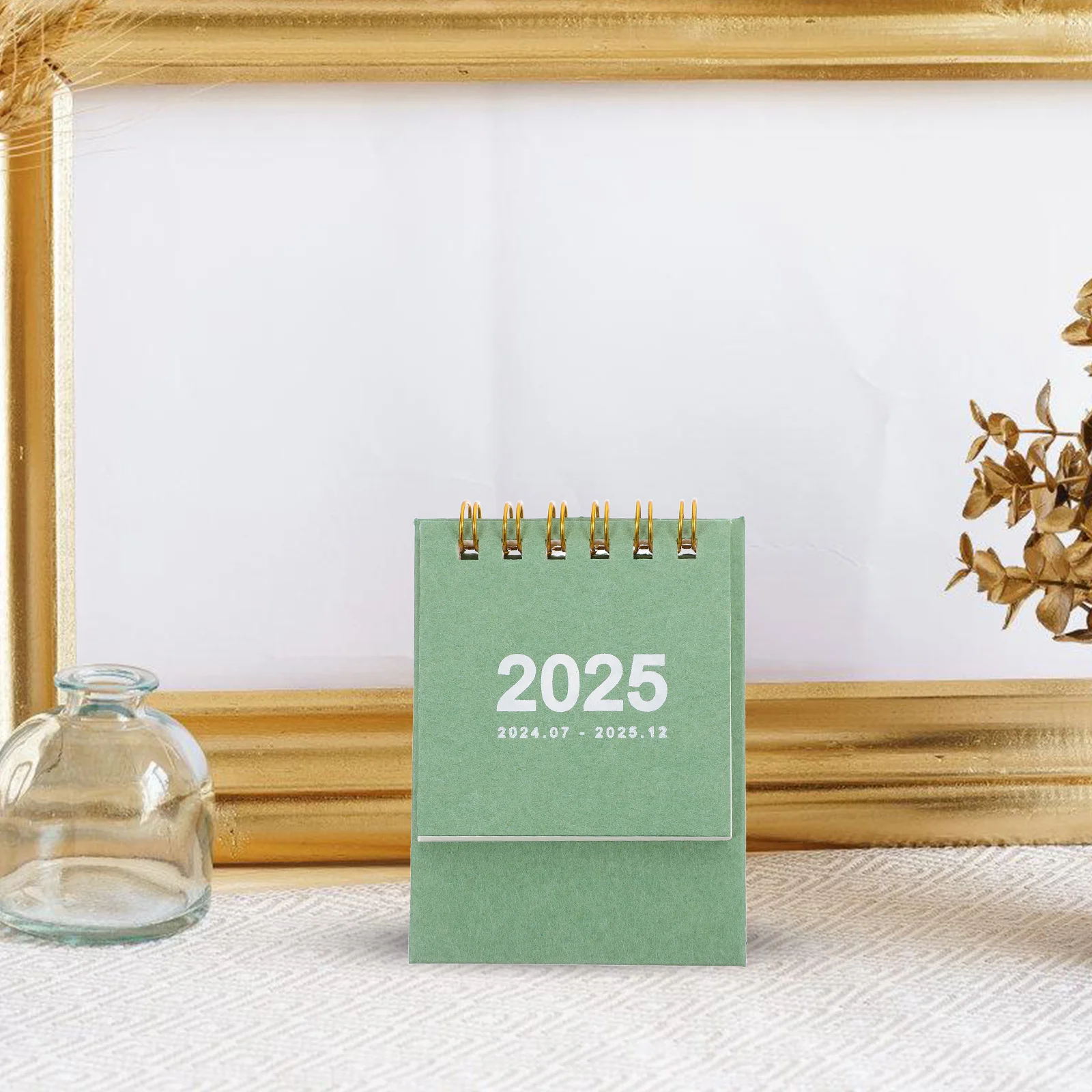 

Daily Desk Calendar Display Creative Desktop Ornament Standing Aesthetic Decorative Small