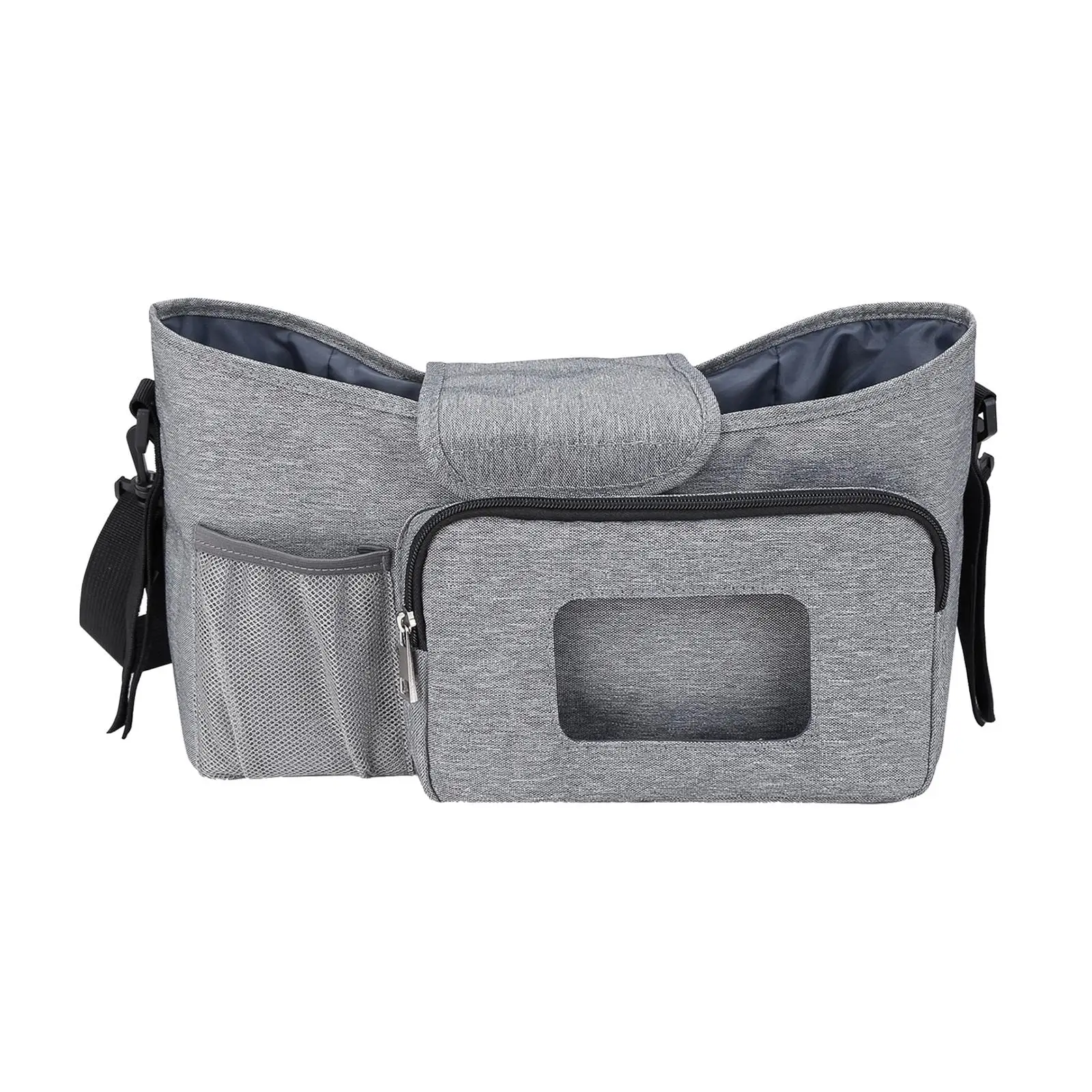 Universal Stroller Organizer Bag Water Resistant Shoulder Strap for Buggy