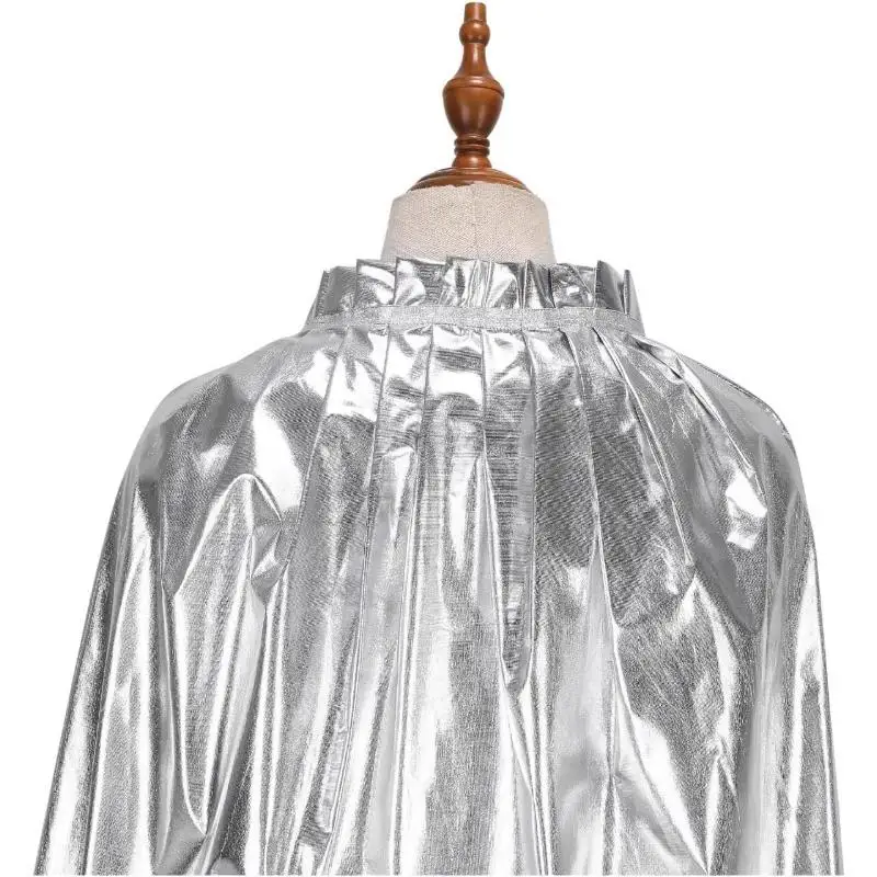 Loween Prince Princ Cape Surface brillante cravate danseur Costume bal cérémonie Robe Polyester matériel ethnique scène Costume