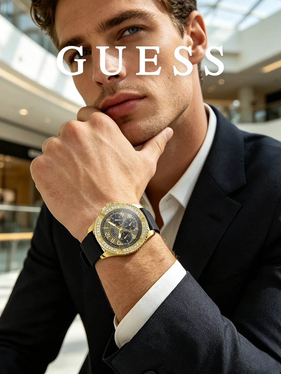 Zegarek męski Guess, czarne si – Smartwatch Guess recenzja i cena