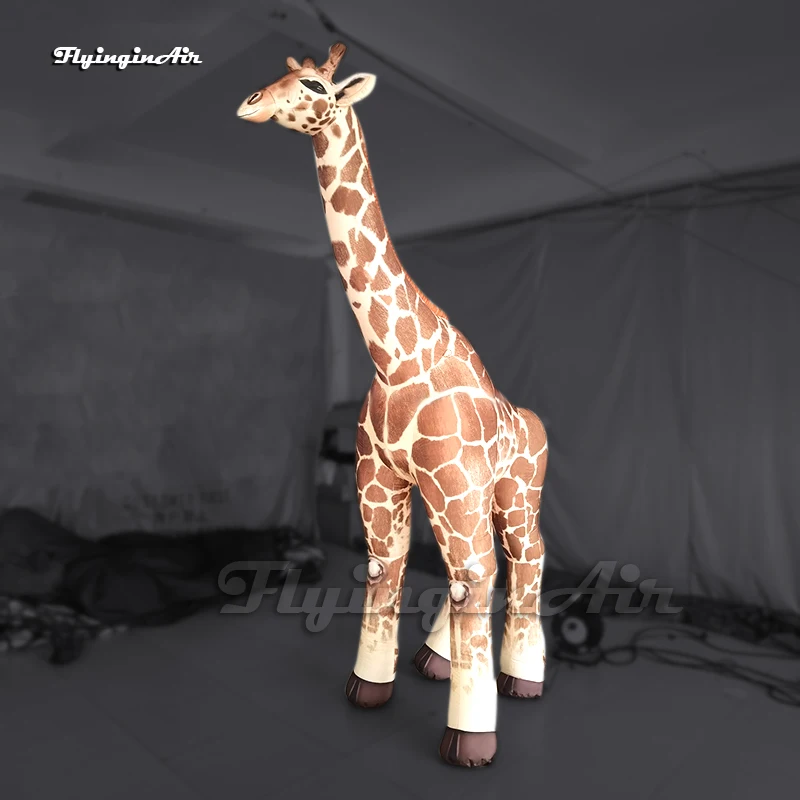 

Giant Inflatable Giraffe Model Animal Balloon 3m/6m Air Blow Up Giraffe With Long Neck For Park Decoration