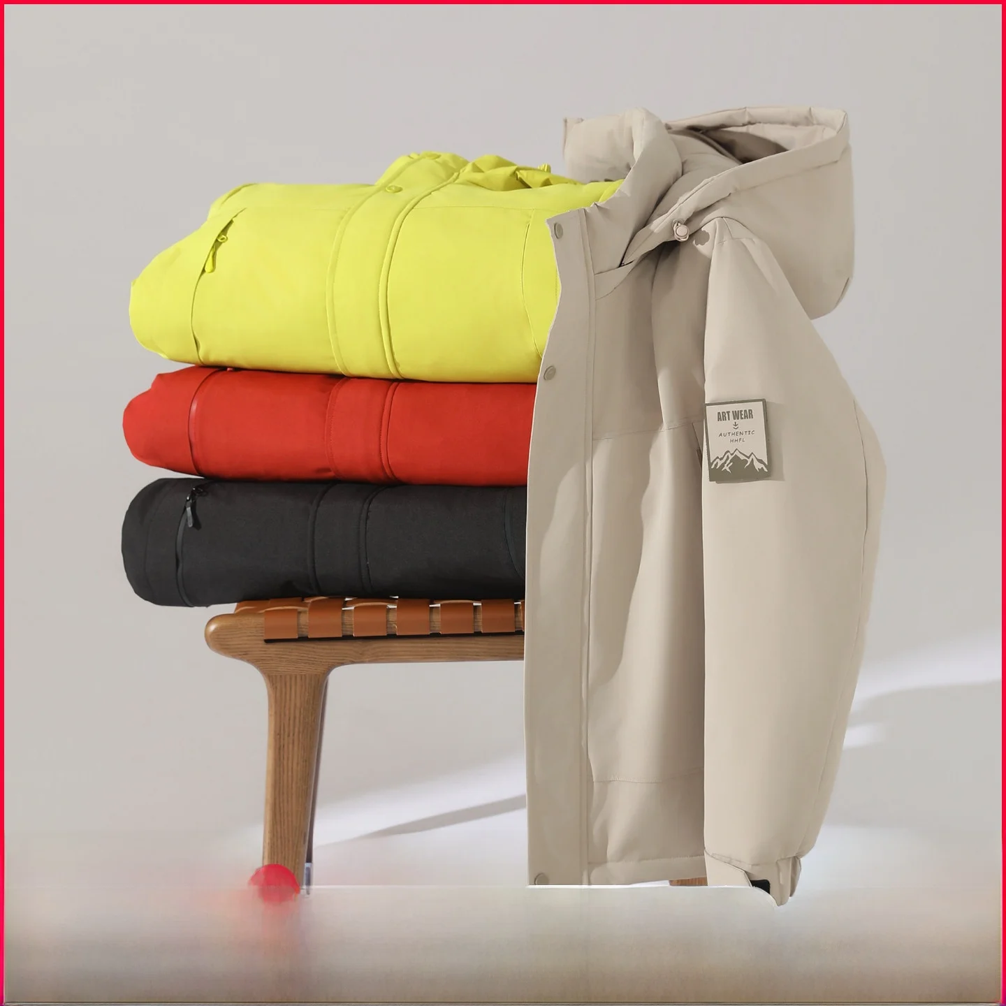 

aphene aphene Outdoor Climbing Jaet Men's Thiened Fce Warm Windproof Waterproof Cotton Padded Coat Youth Faion