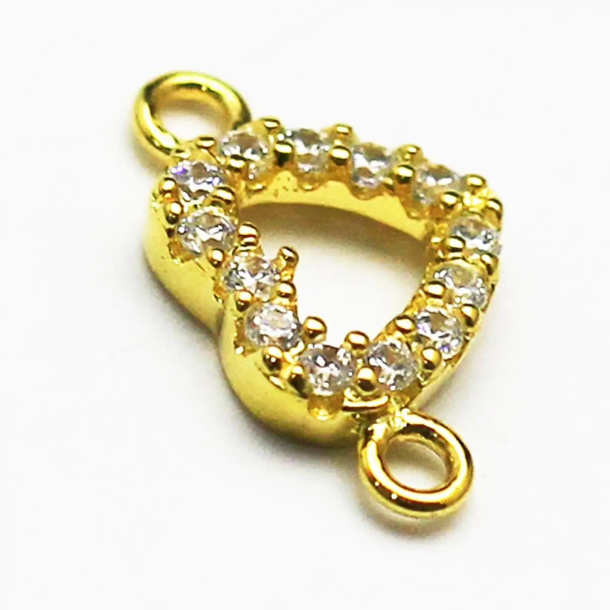 Beadsnice 925 الفضة الاسترليني شكل قلب موصل المجوهرات اليدوية صنع سوار العنصر لها ID21429