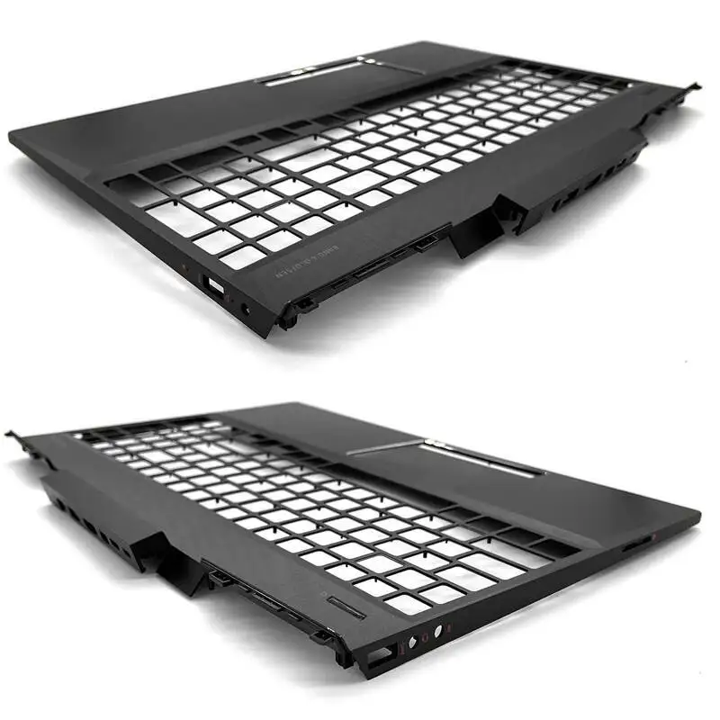 Omen 15-DC TPN-Q211 15-Dc1055tx 15-DC1060TX ラップトップシェル LCD バックカバー フロントベゼル パームレスト ボトムケース エアアウトレット ブラック