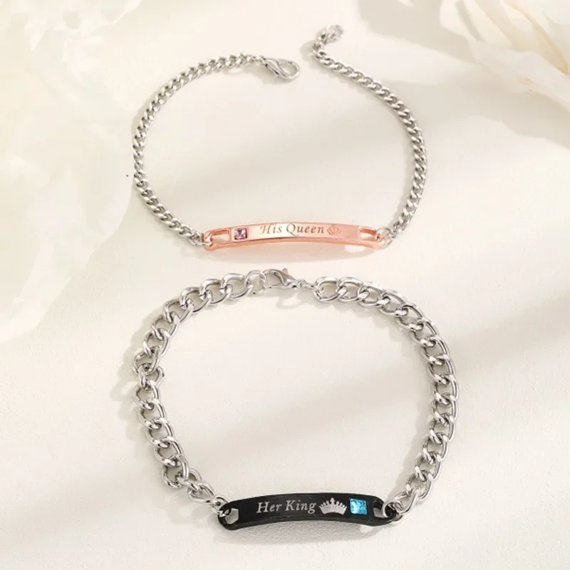 2pcs Fashion Couple Bracelets \
