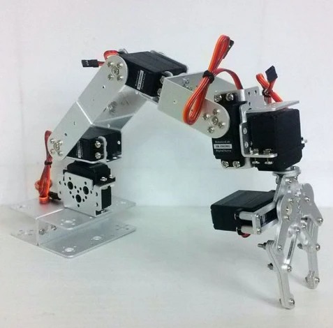 Manufacturer's New Simple Robotic Arm 6-degree-of-freedom 3D Rotating Robotic Arm Simple Base Version Wholesale Without Servo