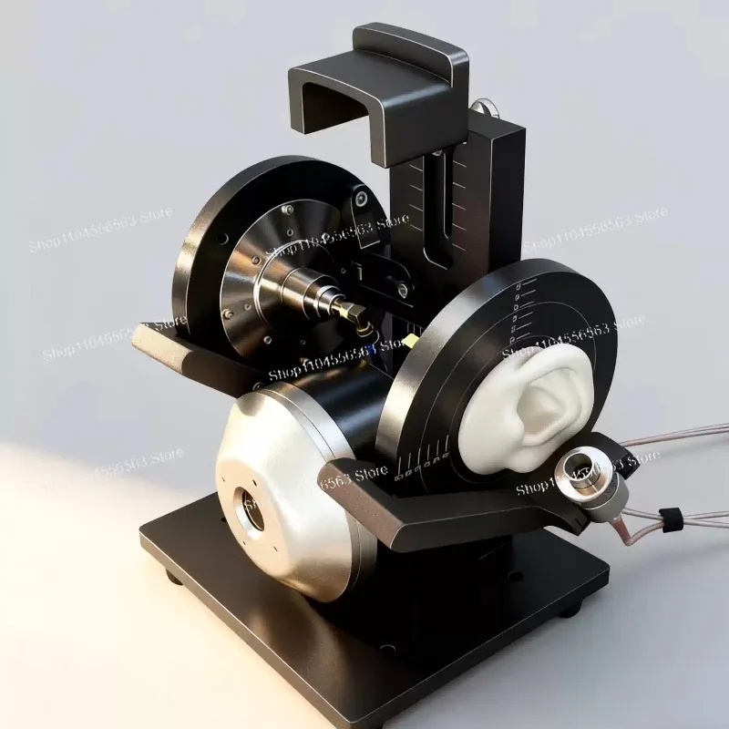 

Headphone Test Stand with Ear Simulator - IEC711/318-4 Compliance for R&D & Frequency Response Curve Testing
