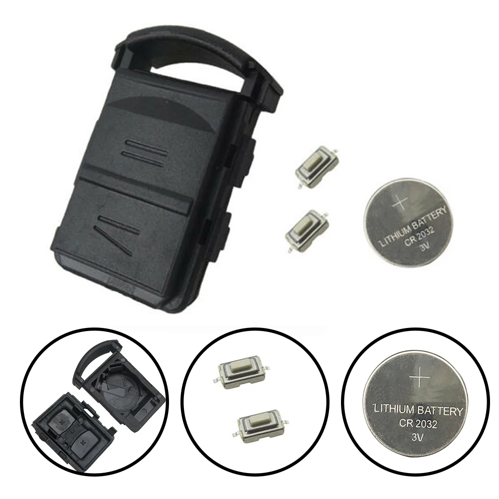

Useful Practical Quality Remote Control Key Vehicle Replacement Shell Key Fob Plastic Repair Accessories Black