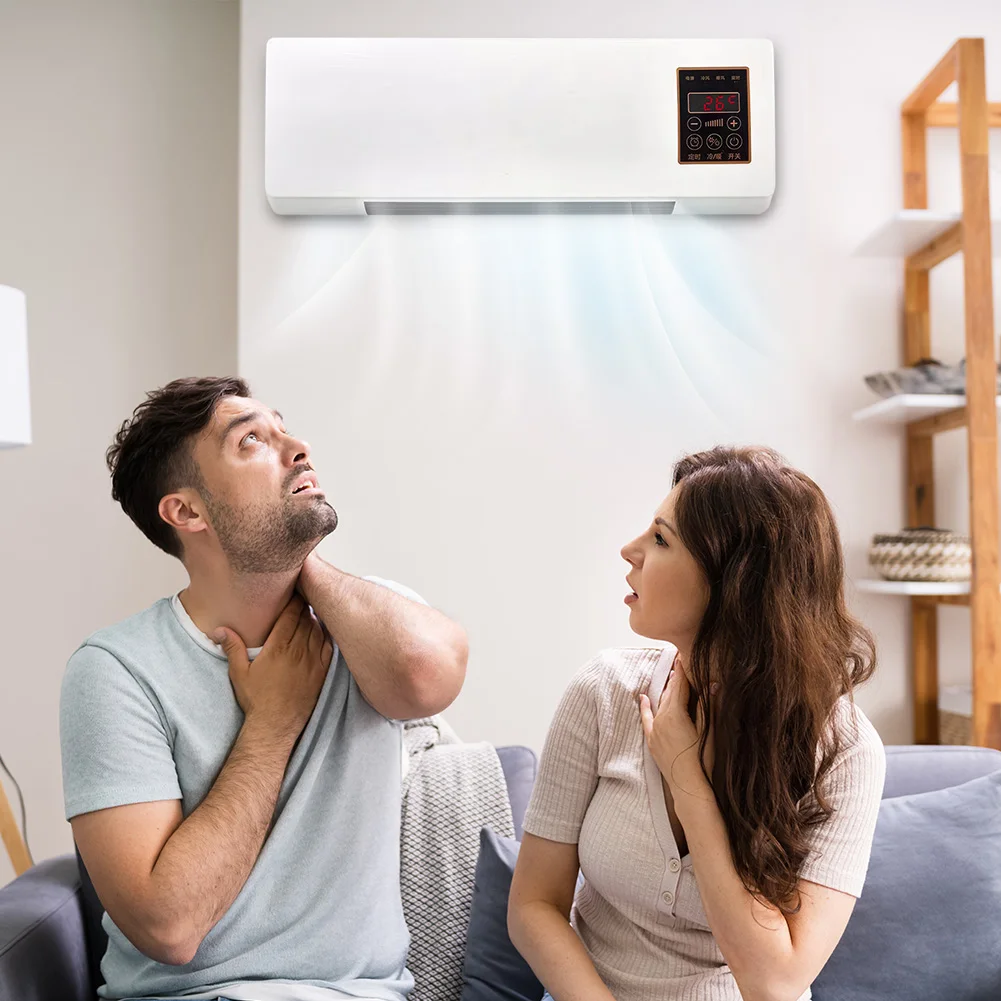 مكيف هواء محمول مثبت على الحائط مع جهاز تحكم عن بعد سبليت ماكس مكيفات هواء صغيرة سبليت تيار متردد/نظام تسخين للمكتب المنزلي
