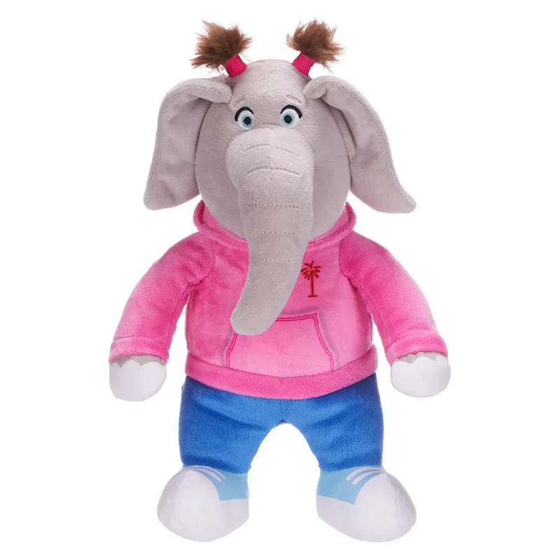 New Elephant koala Pig Gorilla Hedgehog Plush Toys SING 2 Anime Plush Collectibles Realistic Room Decoration Gifts For Children