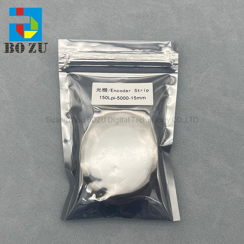 BOZU 1pcs encoder strip 150dpi-15/20mm for XP600/DX5/DX7 print head for Allwin Mimaki Xuli printer H9720 150lpi raster film