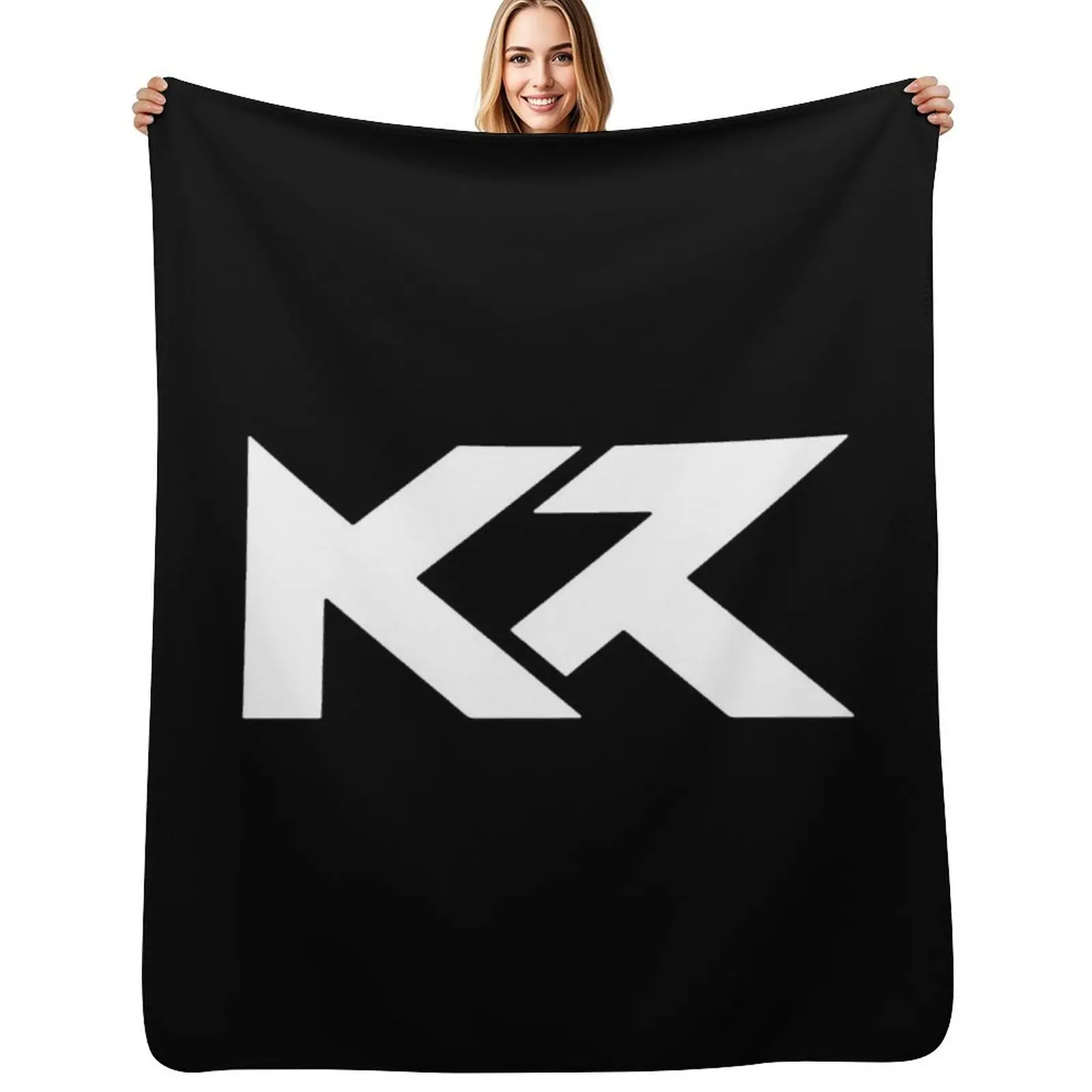

Ken Roczen Merch Logo Throw Blanket Elegant Warm Throw Blanket for Hotel Home