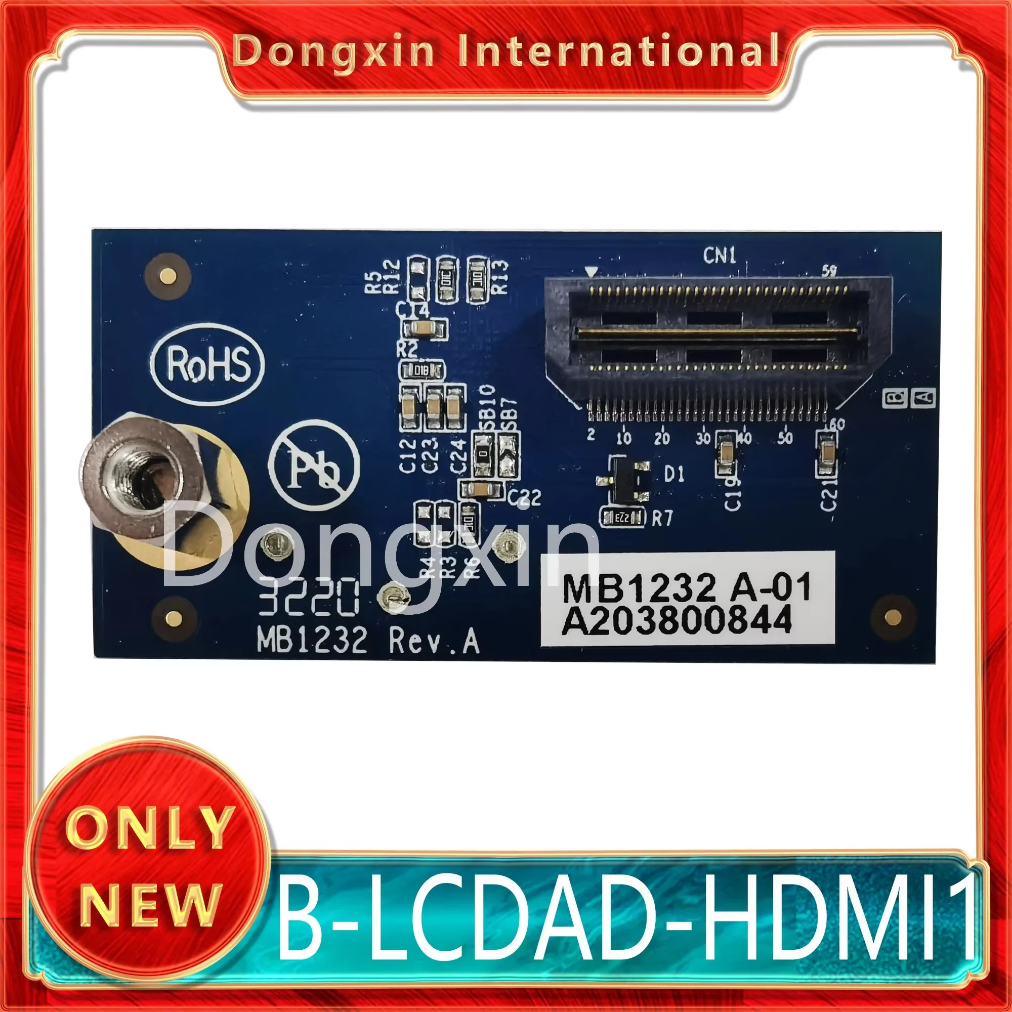 

B-LCDAD-HDMI1 Плата разработки адаптера DSI-HDMI, четырехканальная MIPI DISCOVERY