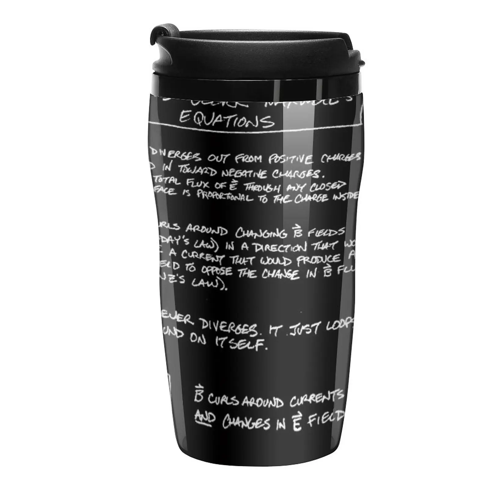 

New Maxwell's Equations [dark] Travel Coffee Mug Coffee Bottle Custom Mug Coffee Cups Set Large Cups For Coffee