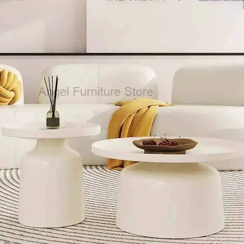 

Unique Tables Coffee Hardcover White Aesthetic Minimalist Regale Coffee Tables Marble Living Room Mueble Salon Home Decorations