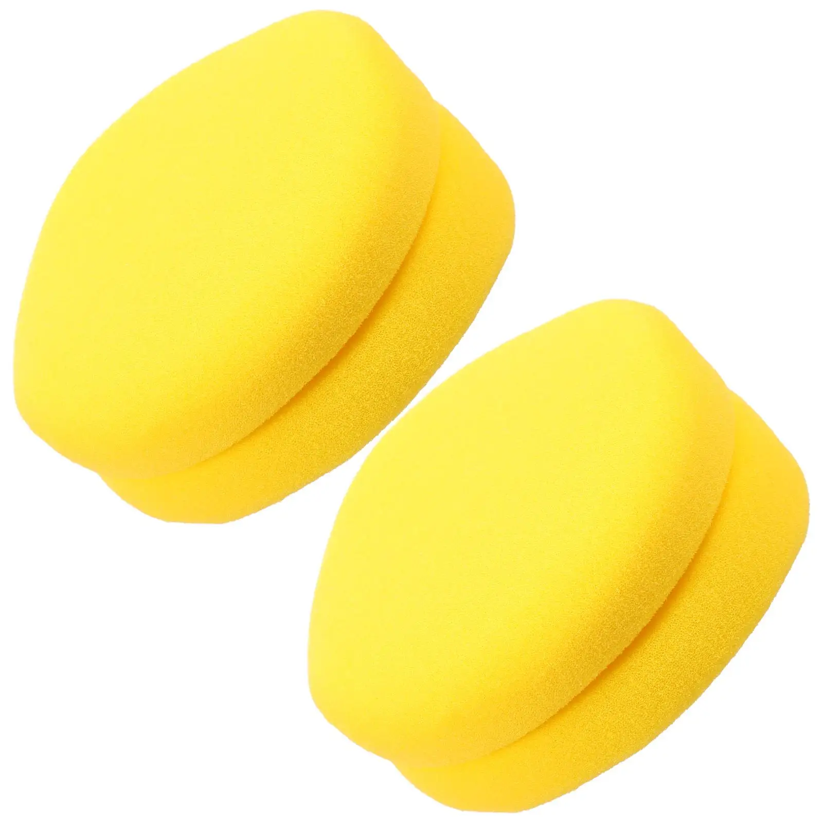 

2 Pcs 80x48mm Round Watercolor Sponges Painting Set for Car Handicraft Diy Sponge Pottery Kids DIY Craft Reusable Tool