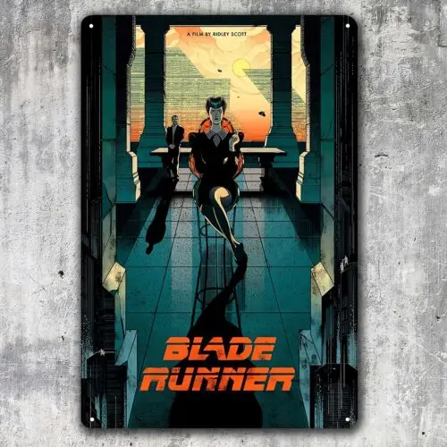 Blade Runner Movie Metal Poster - Collectable Tin Sign - 20x30cm